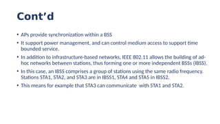 Comprehensive Overview of Wireless Local Area Networks (WLANs) and IEEE ...