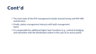 Comprehensive Overview of Wireless Local Area Networks (WLANs) and IEEE ...