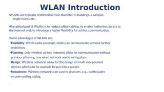 Comprehensive Overview of Wireless Local Area Networks (WLANs) and IEEE ...