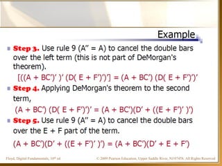 © 2009 Pearson Education, Upper Saddle River, NJ 07458. All Rights ReservedFloyd, Digital Fundamentals, 10th ed
 