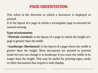 Chapter 4 Word Processing 1 notes for s5 and.o level secondary | PPTX