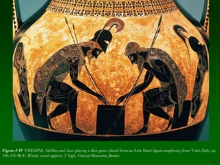 18Greek Architectural DevelopmentExplore architectural basics in the Doris and Ionic temples.