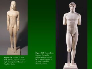 29Early Classical Sculpture in TemplesExamine the development of sculpture related to temple architecture.