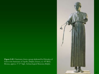 31Figure 5-25  Plan (left) and restored cutaway view (right) of the Temple of Aphaia, Aegina, Greece, ca. 500–490 BCE.