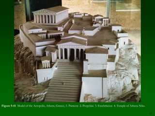 Examine the art materials, techniques and individual artists that made the sculptural forms possible.35Figure 5-29  Temple of Hera II, Paestum, Italy, ca. 460 BCE.