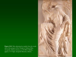 46Figure 5-42  IKTINOS and KALLIKRATES, Parthenon, the Temple of Athena Parthenos (view from the northwest), Acropolis, Athens, Greece, 447–438 BCE.