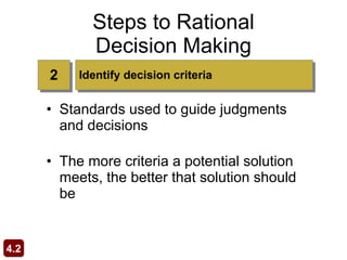 Chapter 5 planning and decision making | PPT