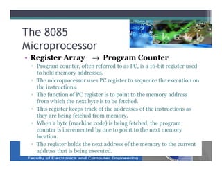 Program Counter 16 Bit Register Chapter 5 | PDF