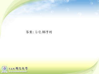 答案: L=2.86亨利
24
 