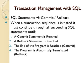 database management system Chapter 5 | PPT