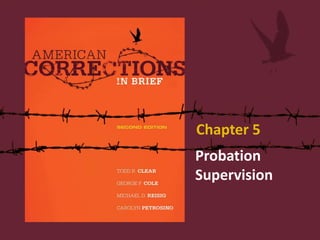 Probation
Supervision
Chapter 5
 