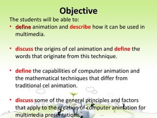 Chapter 5 : ANIMATION | PPT