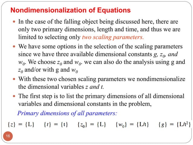 Fluid Mechanics Chapter 5 Dimensional Analysis And Similitude
