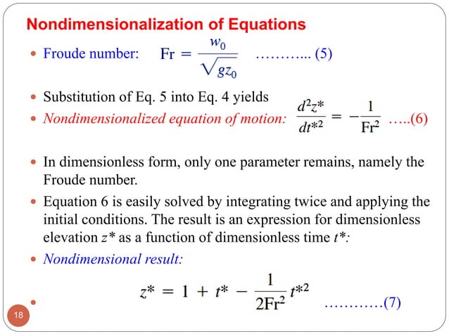 Fluid Mechanics Chapter 5 Dimensional Analysis And Similitude