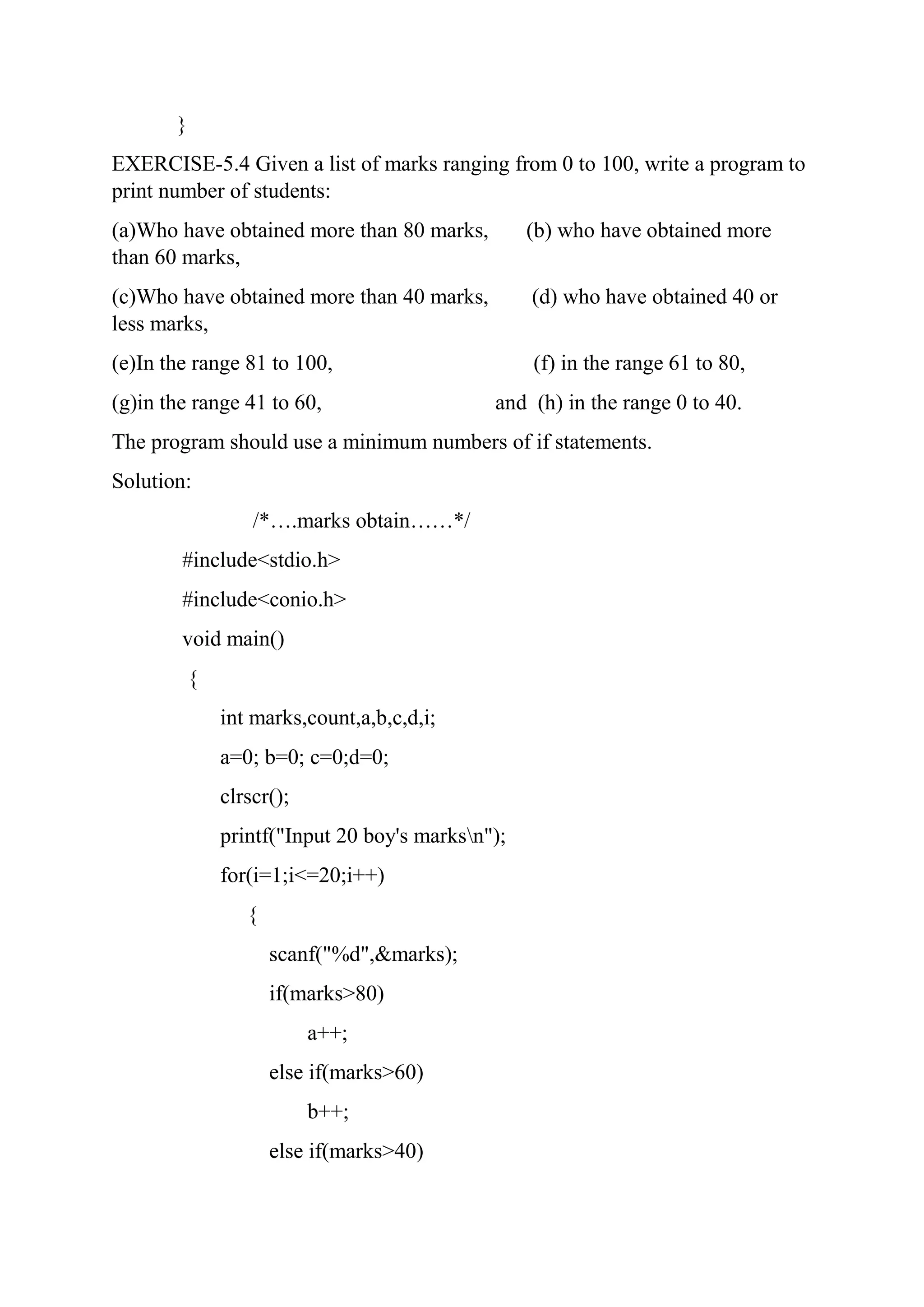 Chapter 5 Balagurusamy Programming ANSI in c | PDF
