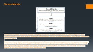 Service Models | PPT
