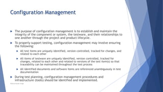 Chapter 5 - Test Management | PPTX