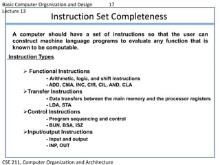Instruction codes and computer registers | PPT | Operating Systems ...