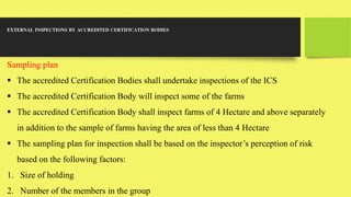 ORGANIC CERTIFICATON OF GROWERS GROUP | PPTX
