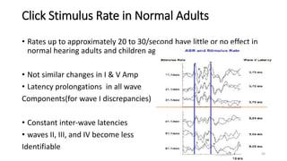 Auditory Brainstem Response: Stimulus Parameters | PPTX