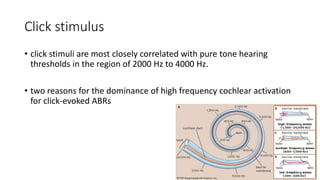 Auditory Brainstem Response: Stimulus Parameters | PPTX