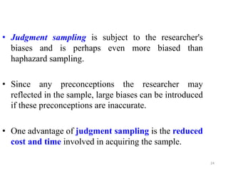 Judgment Sampling Method chapter_5.ppt
