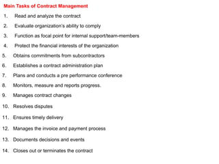 Chapter 5.1 Contracts Management - Contract Administration-owners ...