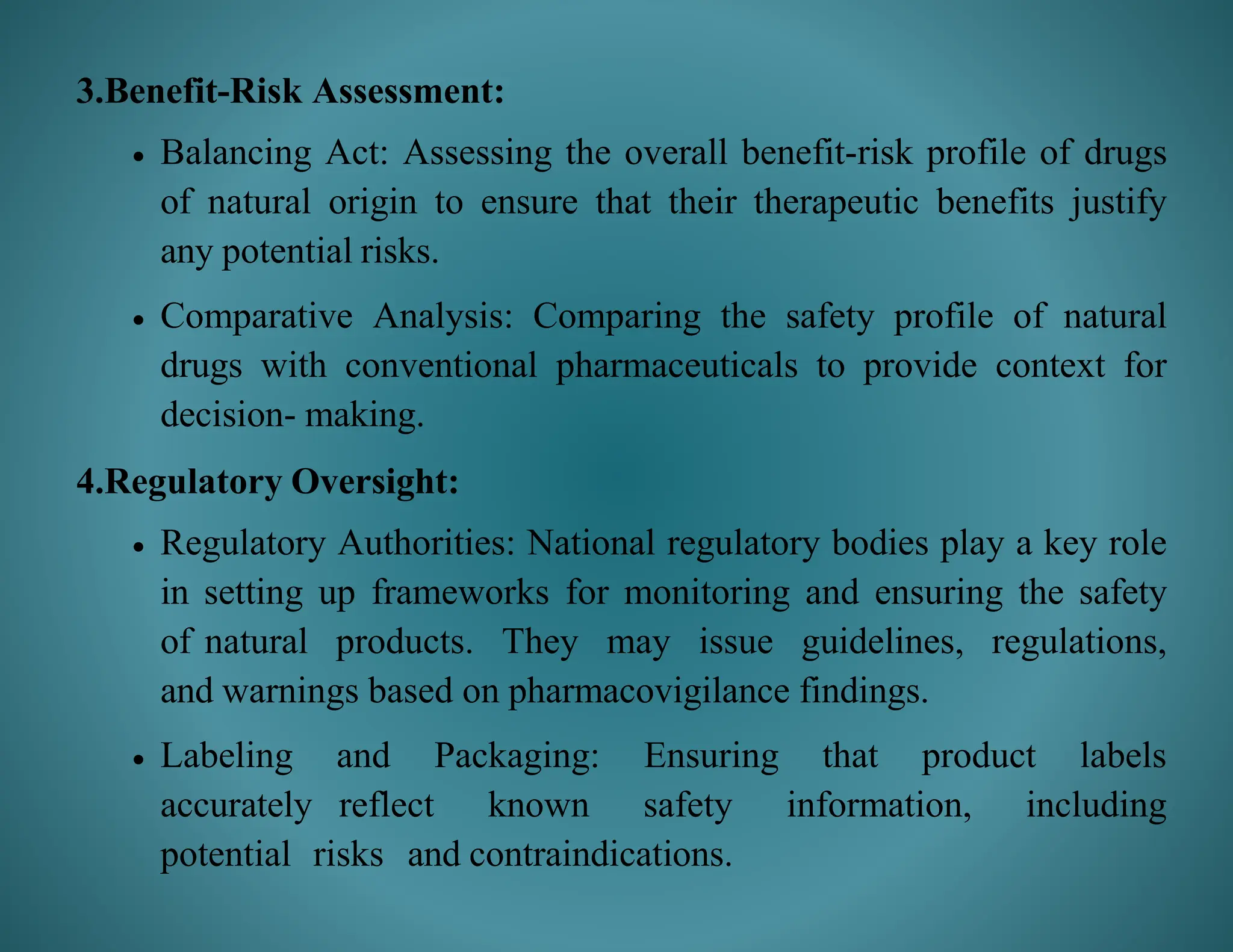 Pharmacovigilance of Natural Drugs. | PPTX