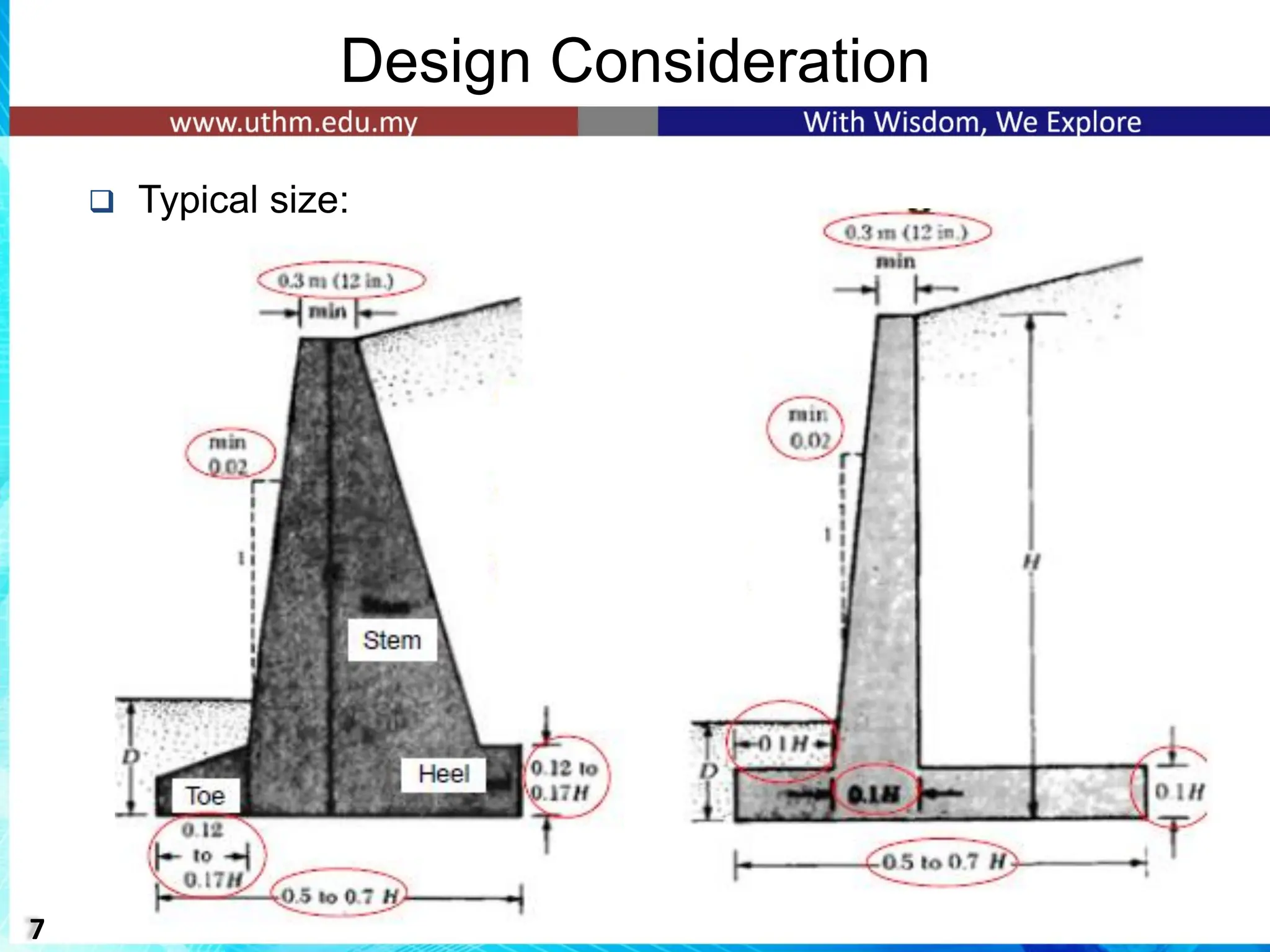 Retaining wall analysis and design according to aci | PDF