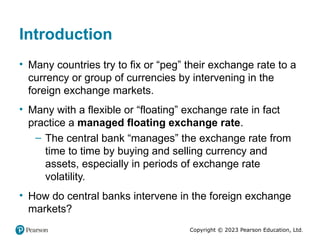 Chapter 5: Fixed exchange rates and foreign exchange intervention | PPTX