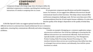21
COMPONENT
DESIGN
 
