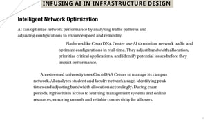 42
INFUSING AI IN INFRASTRUCTURE DESIGN
 