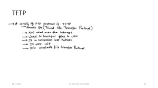 Chapter5.pdf - Transport Layer and Application Layer Protocols | PDF