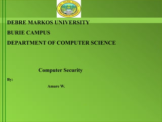 Chapter 5.pdf computer security mechanisms and techniques | PDF
