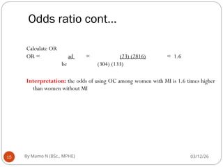 Comprehensive Guide to Measures of Association in Epidemiology | PPT