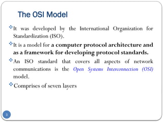 Comprehensive Overview of Network Models: OSI and TCP/IP Protocols | PPTX