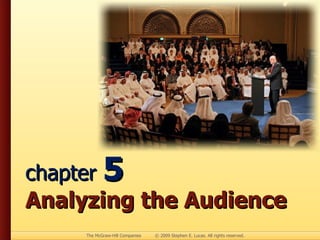 chapter  5 Analyzing the Audience 