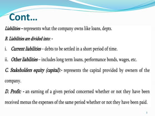 Chapter 5-Basic Accounting basic concept of construction accounting | PPTX
