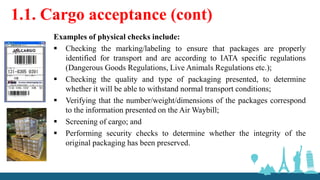 Chapter 5- Cargo handling operations at Air Cargo Terminal and Handling ...