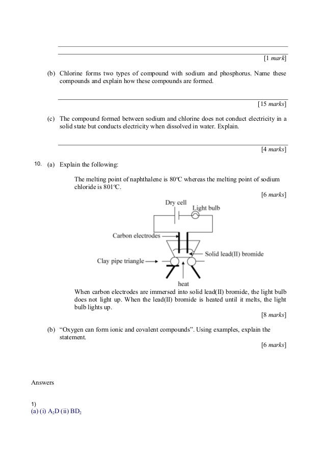 chapter 5 chemical bonds p2 how many bonds can chlorine form