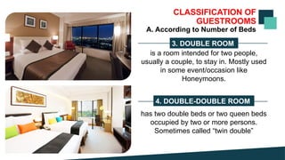 Chapter 5 - CLASSIFICATIONS OF ROOMS INCLUDING ITS CLEANING AND ...