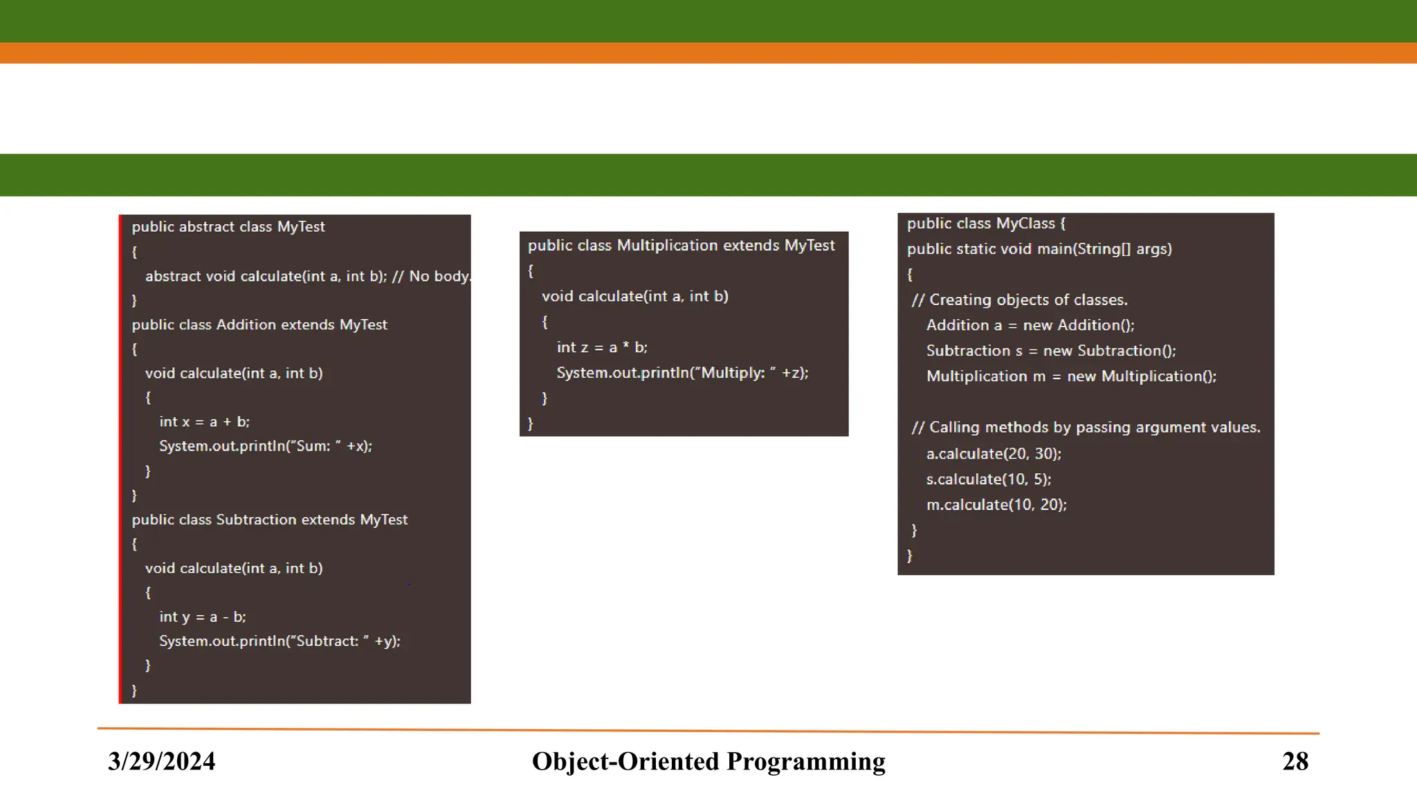 chapter 5 concepts of object oriented programming | PPT
