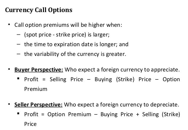 Currency Derivatives - 