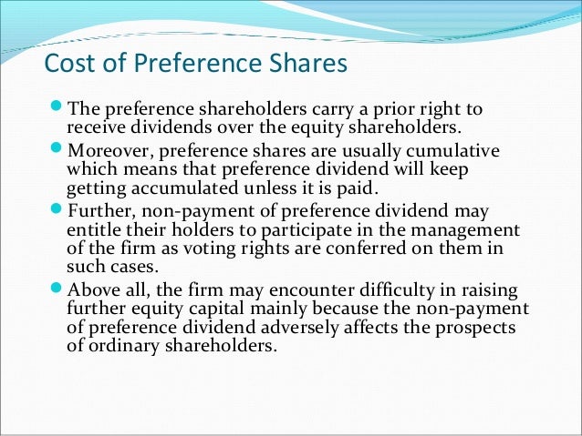 Chapter 5 Cost Of Capital Sml 401 Btech