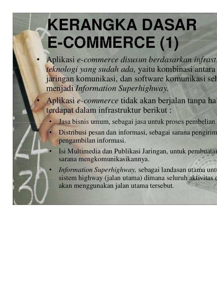 Fitur e-commerce sebagai sistem perdagangan elektronik