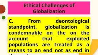 Ethical Issues Across Borders: Globalization's Moral Challenges and ...