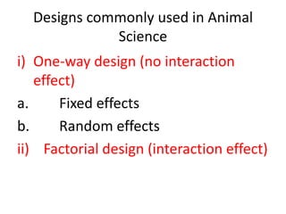 Chapter 5 experimental design for sbh | PPTX