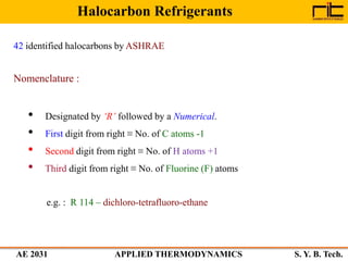 Halocarbon Examples Chapter 5 Fundamentals of Refrigeration | PDF