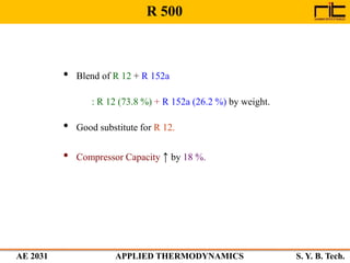 R128 Vs R152 Chapter 5 Fundamentals of Refrigeration | PDF
