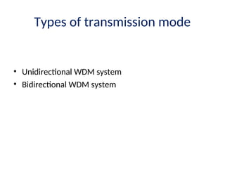Advanced Optical Multiplexing Techniques for High Capacity Networks | PPT